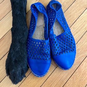 Awesome Cobalt Blue Loeffler Randall Slip Ons